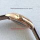 Copy Rolex Geneve Cellini Rose Gold Brown Belt Roman White Dial Watch(6)_th.jpg
